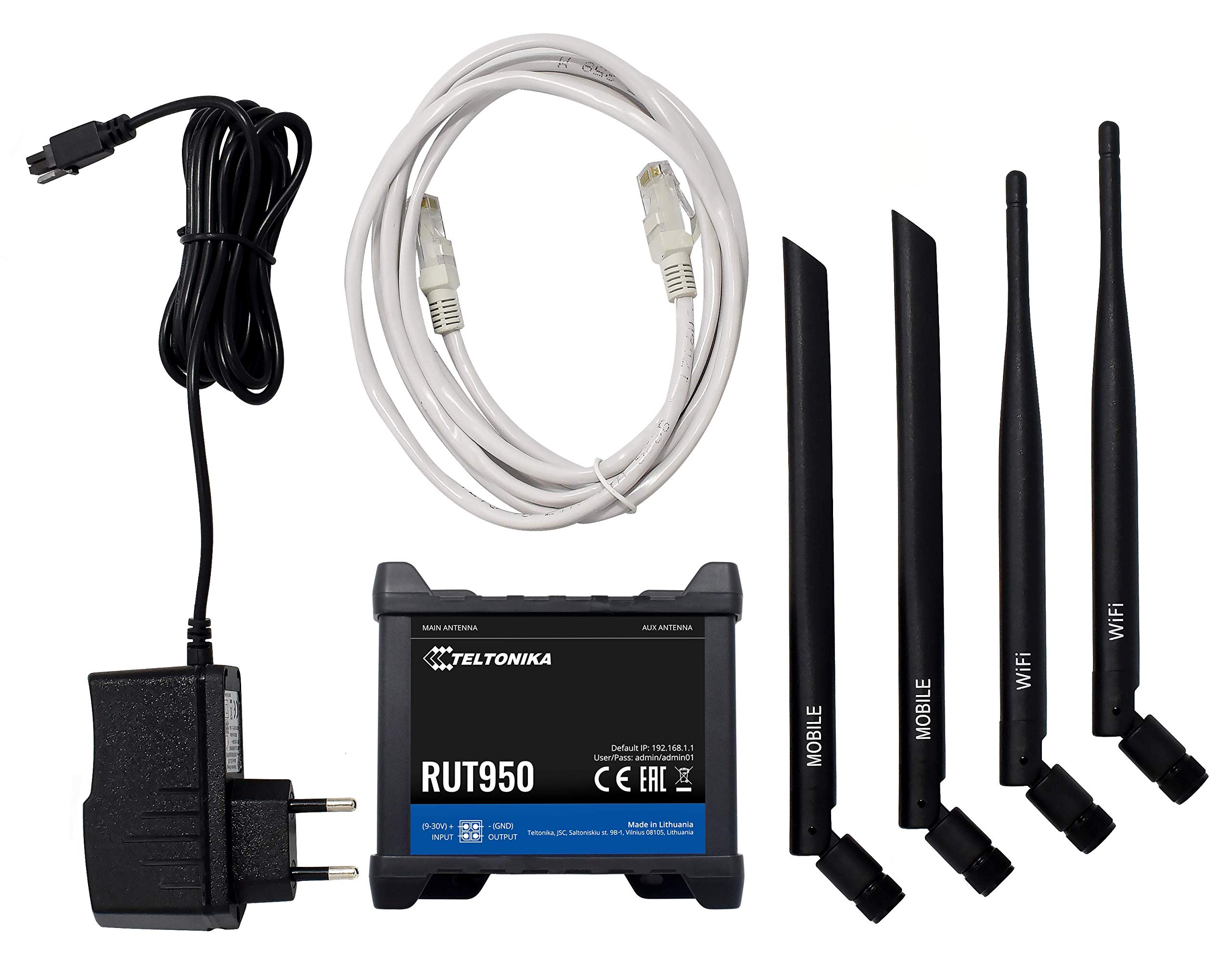 Amazon | 【代理店品】 TELTONIKA RUT951 LTE/4G WiFi デュアルSIM (2